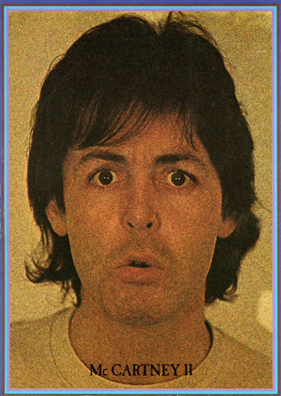 Book cover for Paul McCartney's McCartney II Album Songbook