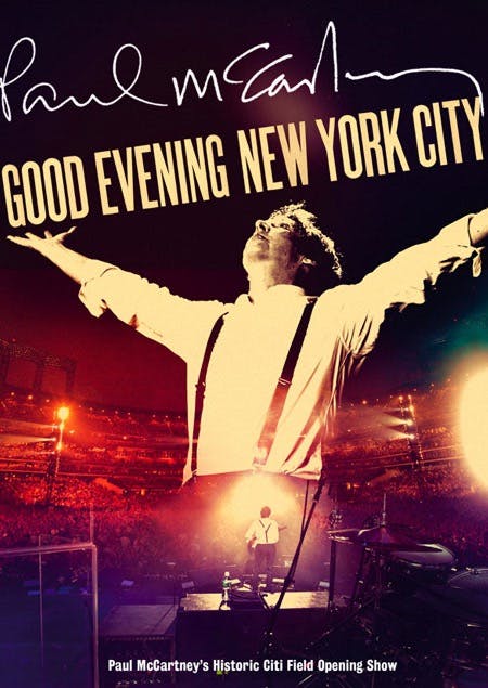 Film cover for Paul McCartney's Good Ending New York City
