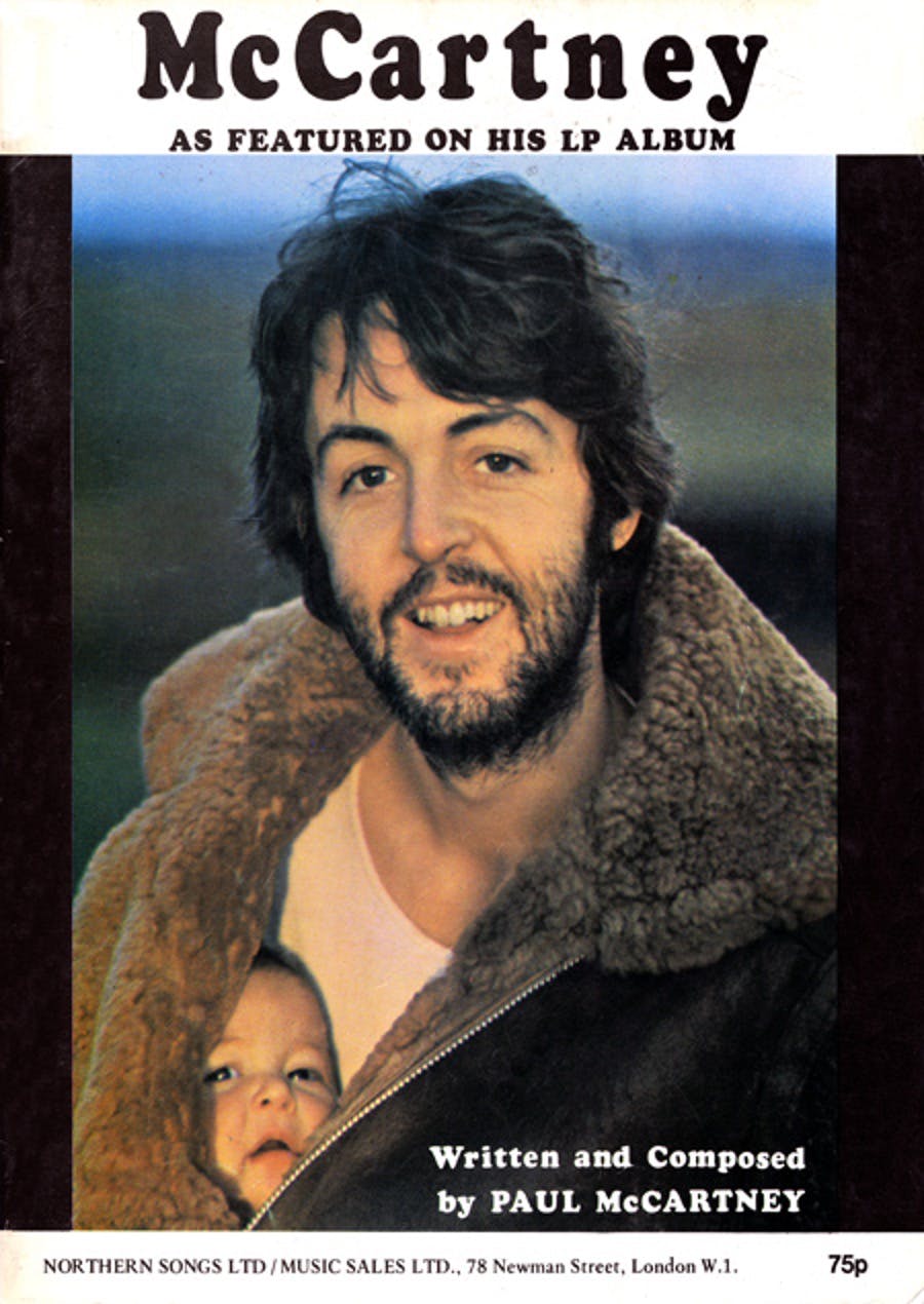 Book cover for Paul McCartney's McCartney Album Songbook