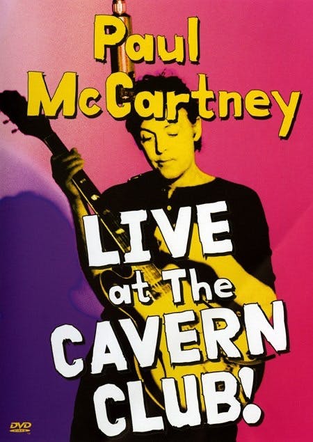 Film cover for Paul McCartney Live at the cavern club