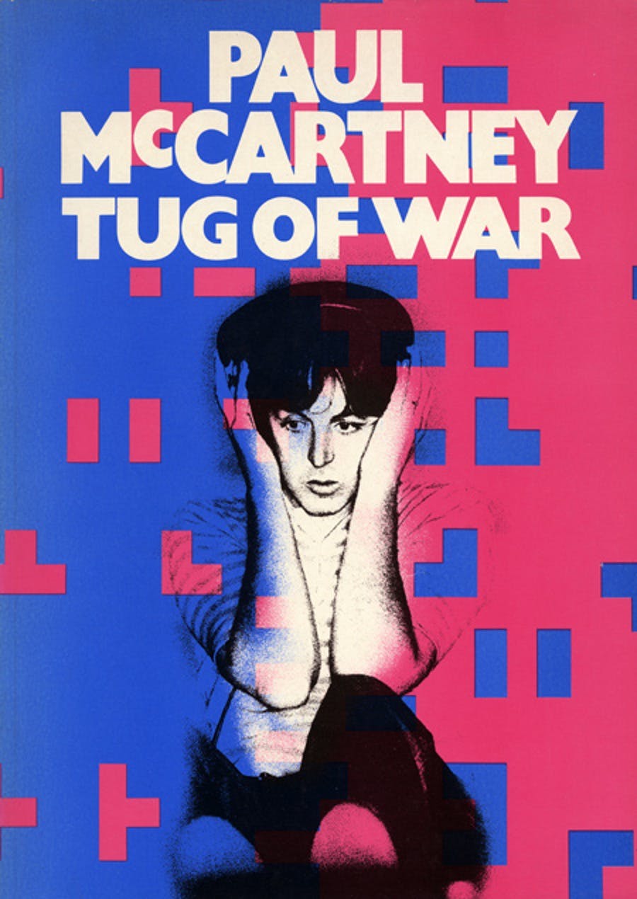 Book cover for Paul McCartney Tug Of War Album Songbook